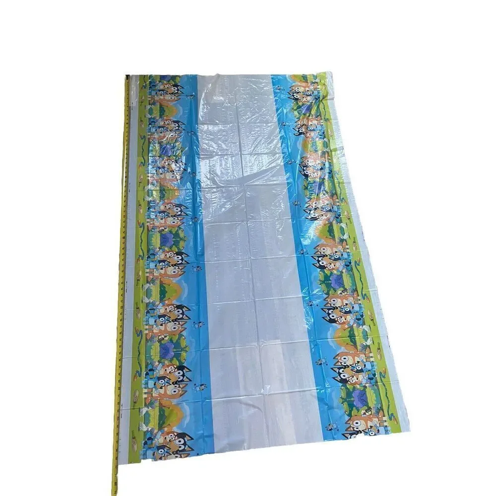 Bluey   Plastic Table Cover Party Decoration Supplies Kids Birthday